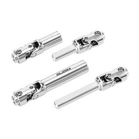 Injora Injscx30-01 Axial Scx30 Stainless Steel Drive Shafts Set