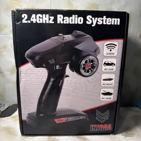 Int-t6 Injora Rc Transmitter 2.4ghz 6ch Controler And Receiver With Gyro Remote Inside Rece