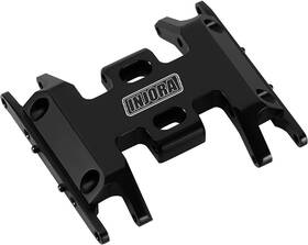 Injora Scx24-180bk Cnc Aluminium Forward And Reverse Skid Plate For 1/24 Rc Crawler Scx24 Upgrade