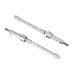 Scx24-99f Injora Steel 4mm Extended Dogbone Axle Shaft Scx24 Aluminum Axles Replacement