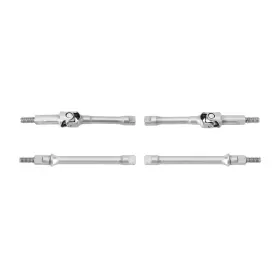 Scx30-13fr Injora Stainless Steel U-joint Axle Shafts For 1/30 Axial Scx30 Small Silver