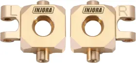 Trx4m-04 Injora Brass Steering Blocks Knuckle 11g Counterweight For 1/18 Rc Crawler Trx4m