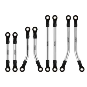Trx4m-08sr Injora High Clearance Links Stainless Steel Link Set For Trx4m Upgrade Parts