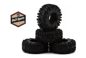 Injora Yqt-1319-1370ye - 1.3 Inch Swamp Claw Micro Rock Crawler Tires 4 70mm Od