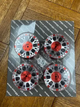 C25339red Integy 1.9 Size X8u Alloy Wheel 4 M4 Nut For Scale Off Road Crawler
