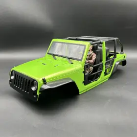 C29847green Integy Realistic Jw10-c Hard Plastic Body Kit For 1/10 Scale Off-road Crawler Wb 313mm