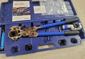 Jp-iws-1632af Iwiss Icrimp Iws-1632af Copper Tubing Press Tool - Propress Fittings Crimping