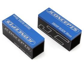 J Concepts 5019 Jconcepts 30x6mm Droop Blocks Black/ Blue Fits 1/10th And 1/8th Set Of 2 Jco5019