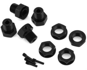 J Concepts Jco2981 Jconcepts Losi Lmt Aluminum 17mm Hex Kit Grey Set Of 4 For Monster Truck