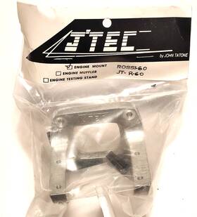 J Tec Jt-r60 Rc Aluminum Engine Mount For Rossi .60 New Old Stock