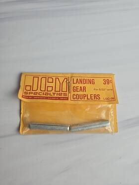 Jcm Specialties Lgc-39 Vintage Jmc Rc Plane Landing Gear Couplers For 5/32 Inch Wire