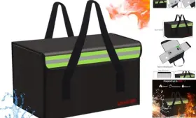 230185 Jehaseg Lipo Battery Safe Bag Large Capatity Fireproof For Ebike 300 200 200mm