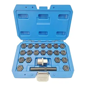Jeus342 Jeuclel 22pcs Wheel Locking Nut Key Kit Compatible With Bmw Series Lock So