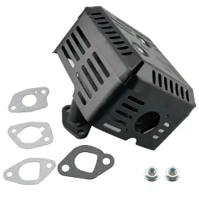 Gx110 Jjing Hd202 Muffler For Honda Gx160 Gx200 Gx120 Gx140 Engine Harbor Freight P