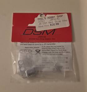 Jr Jrpa140 Jr/dsm Neck Strap Adapter Silver Alloy Aluminum Vintage Nos