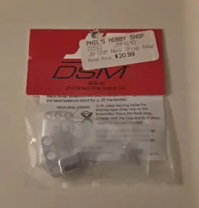 Jrpa140 Jr Jr/dsm Neck Strap Adapter Silver Alloy Aluminum Vintage Nos