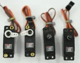 Jsp20040 Jr Sport Mn48 Lot Of 4 Servo Mini 0.8 Oz