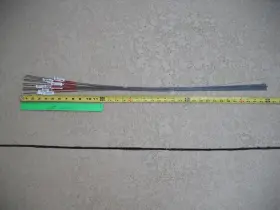 K&s Precision 614121104990 Lot Of 12 Metals 499 .020 Music Wire .51mm 36 Inch Long Ho R/c