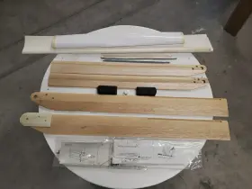 K09020138 Kalt Vintage Rc Helicopter / Gmp Wood Blades