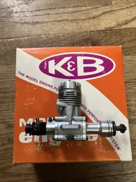 8380 Kb Vintage K&b 35 Engine 3.5 Cc Ducted Fan No.8910