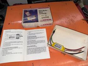 Kontronik Easy-3000 Easy 3000 Esc Nos Speed Control With Box Book