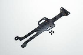 Koswork Kos04355-11 Kyosho Carbon Radio Plate Shorty Lipo Mount Turbo Optima Mid Special Sp