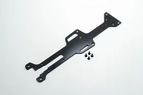 Kos04355-11 Koswork Kyosho Carbon Radio Plate Shorty Lipo Mount Turbo Optima Mid Special Sp