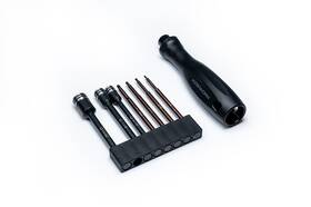 Koswork Kos13204-1/4rc10 Associated Rc10 Standard Hex Wrench Nut Driver Tool Set 7pcs Light Tr