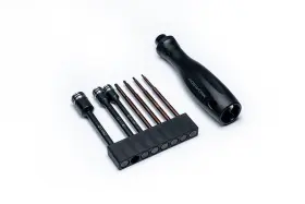 Kos13204-1 Koswork Kos13204-1/4rc10 Associated Rc10 Standard Hex Wrench Nut Driver Tool Set 7pcs Light Tr