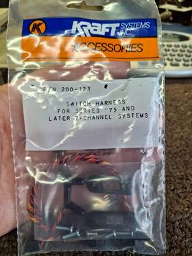 Kraft 200-121 Systems Heathkit Rc Switch Harness For Series 75 And Later