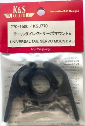 Ksj770 Ksj 520745077007 770 Universal Tail Servo Mount New In Package Ksj770 Ksj 520745077007 770 Universal Tail Servo Mount New In Package