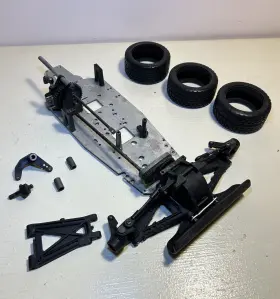Rs-200 Kyosho 3013 Rc Vintage Car Gp10 Ford 1/10 4wd Nitro Parts Lot Rare Htf