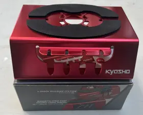36228r Kyosho Genuine Part Maintenance Stand Type Low Universal Rc Car Red