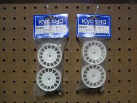 Kyosho 92901 2 Sets Aero Dish 24mm Wheels / #