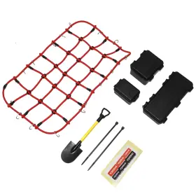 Clw008rd Kyosho Roof Carrier Net 200x140mm/red