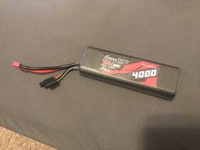 Kyosho Gea402s60dgt Gens Ace 4000mah 2s 60c 7.4v Hardcase G-tech Lipo Battery Pack 8# With Deansplug