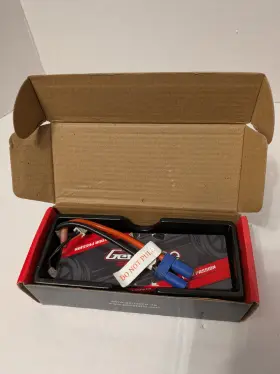 Gea532s60dgt Kyosho Gens Ace 5300mah 2s 60c 7.4v Hardcase G-tech Lipo Battery With Deans Plug