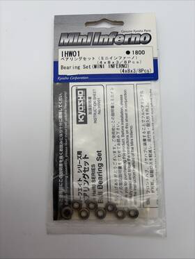 Kyosho Ihw01 Vintage Bearing One Set 4x8x3 8pcs Mini Inferno Parts B105