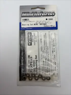Ihw01 Kyosho Vintage Bearing One Set 4x8x3 8pcs Mini Inferno Parts B105