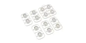 Kyomdh100wb Kyosho Multi Offset Wheel Set Awd White 14