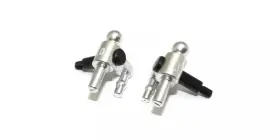 Kyomzw710-10 Kyosho Aluminum Steering Blocks 1.0 Degree Camber