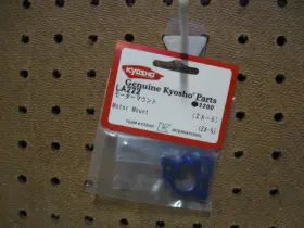 La222 Kyosho Blue Aluminum Motor Mount / Zx-5 #