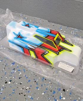 Kyosho Lab07 Lazer Zx7 Custom Painted Buggy Body Brand New 1/10 4wd Rc Car Zx-7