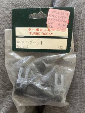 Kyosho Rk-10 Turbo Rocky Hub Set New In Package