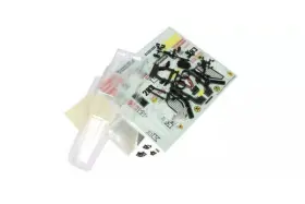 Scb004c Kyosho Clear Body Set Tomahawk