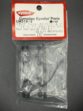 Off-4.7 Kyosho Um519-2 Type B2 Rear Hub Set 2 Ultima Rt5 Rb5 Sc