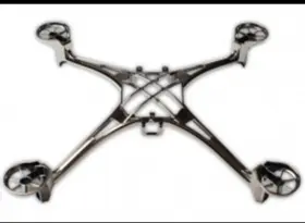 6623x Latrax # Main Frame Black Chrome 1.6x5mm Bcs Self-tapping 4