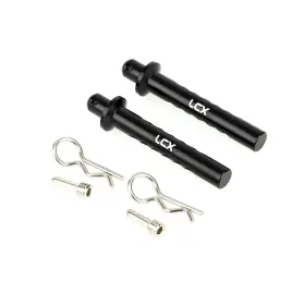 Lc000034 Lcx Racing 1/10th Rc Crawler Car Aluminum Front Body Post Mount With Clip For Ax