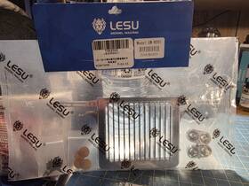 Lesu Gw-k001 Aluminum Front Grill With Light Holder For 1/14 King Grand Hauler Gw K001