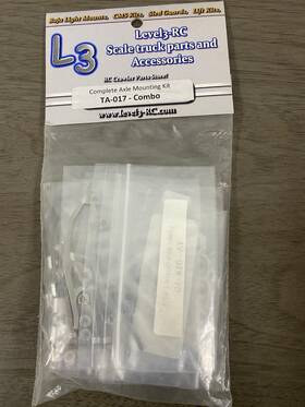 Level L3 Rc Ta-017 Level3-rc Scale Truck Parts Axle Mounting Kit